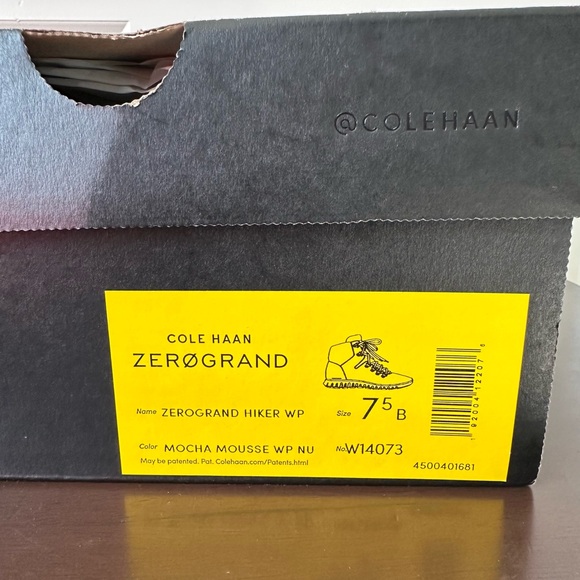 Cole Haan Zerogrand Omni Hiker Waterproof Birch Beige Fleece Lined 7.5 - Picture 12 of 12